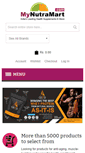 Mobile Screenshot of mynutramart.com